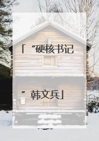 “硬核书记”韩文兵