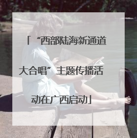 “西部陆海新通道大合唱”主题传播活动在广西启动