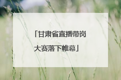 甘肃省直播带岗大赛落下帷幕
