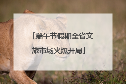 端午节假期全省文旅市场火爆开局