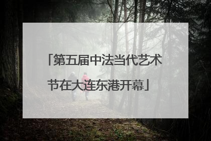 第五届中法当代艺术节在大连东港开幕
