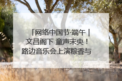 网络中国节·端午｜文昌阁下 童声未央！路边音乐会上演粽香与童真的诗意交响