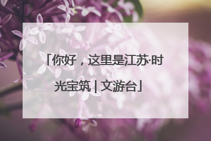 你好，这里是江苏·时光宝筑 | 文游台