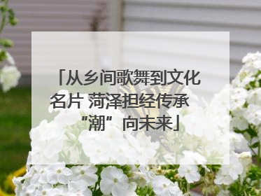 从乡间歌舞到文化名片 菏泽担经传承“潮”向未来