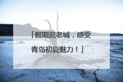 假期逛老城，感受青岛初夏魅力！