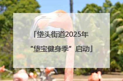 垡头街道2025年“垡宝健身季”启动