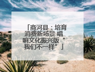 商河县：培育消费新场景 唱响文化振兴版“我们不一样”