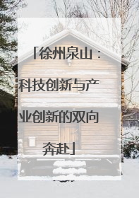 徐州泉山：科技创新与产业创新的双向奔赴
