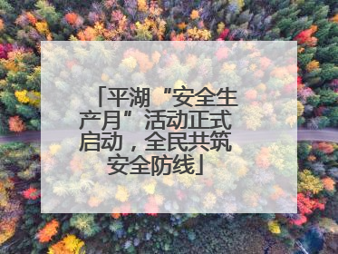 平湖“安全生产月”活动正式启动，全民共筑安全防线