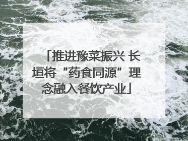 推进豫菜振兴 长垣将“药食同源”理念融入餐饮产业