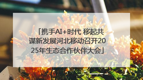 携手AI+时代 移起共谋新发展河北移动召开2025年生态合作伙伴大会