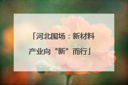 河北围场：新材料产业向“新”而行