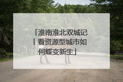 淮南淮北双城记丨看资源型城市如何蝶变新生