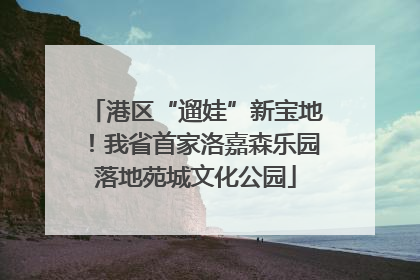 港区“遛娃”新宝地！我省首家洛嘉森乐园落地苑城文化公园