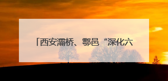 西安灞桥、鄠邑“深化六个改革”：产业攻坚与创新赋能双驱高质量发展