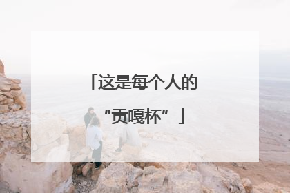 这是每个人的“贡嘎杯”