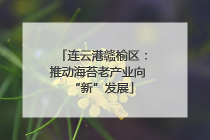 连云港赣榆区：推动海苔老产业向“新”发展