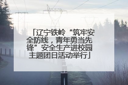 辽宁铁岭“筑牢安全防线，青年勇当先锋”安全生产进校园主题团日活动举行
