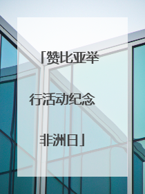 赞比亚举行活动纪念非洲日
