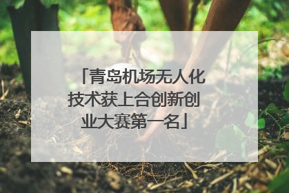 青岛机场无人化技术获上合创新创业大赛第一名