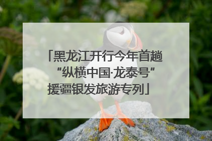 黑龙江开行今年首趟“纵横中国·龙泰号”援疆银发旅游专列