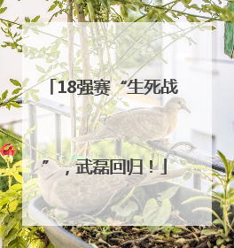 18强赛“生死战”，武磊回归！